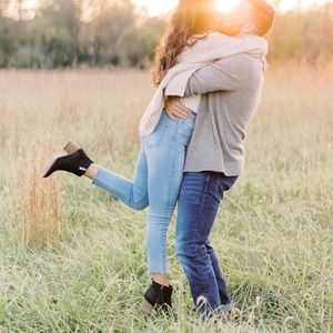 Blonde Waterproof Black Bootie